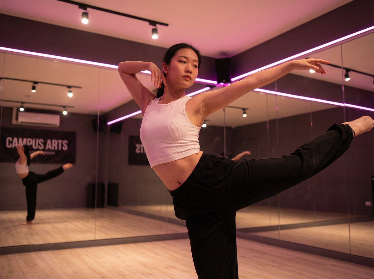 17c一起草舞蹈拍摄